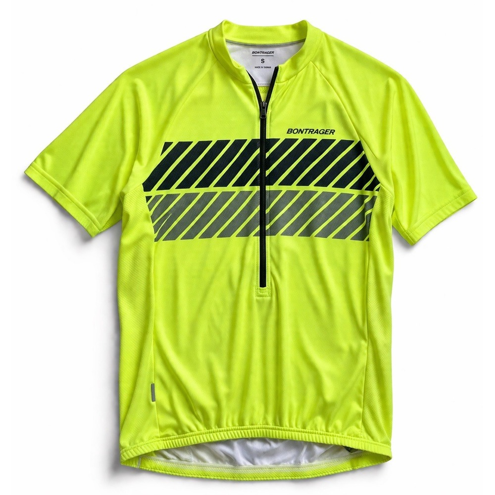 Bontrager Sport Jersey Men's Small Neon Yellow Cycling High Visability
